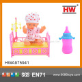 5 inch small plastic doll cartoon baby doll